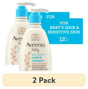 Aveeno Baby Daily Moisture Bath Body Wash – Oat Extract 12 oz