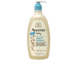 Aveeno Baby Daily Moisture Bath Body Wash – Oat Extract 12 oz