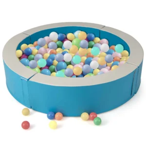 Battat Hop in Foam Indoor Ball Pit with 65 Balls and Washable Cover Toddler and Preschool Toys