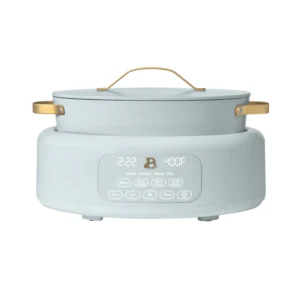 Beautiful 10-in-1 6Qt Electric Multi Cooker – White Icing Design