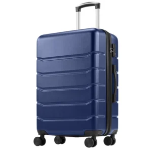 Beautiful 28″ Hardside Checked Luggage – Nightshadow Blue