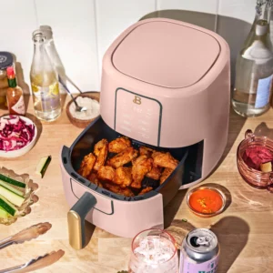 Beautiful 3QT Touchscreen Air Fryer – Rose by Drew Barrymore, Compact