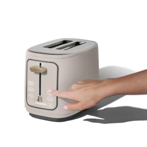 Beautiful by Drew Barrymore Touch Activated 2-Slice Toaster – Porcini