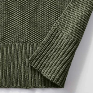 BHG Chunky Knit Throw in Deep Green – Cozy Home Accent