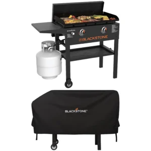 Blackstone 28-inch 2 Burner Omnivore Griddle – Hard Cover Included