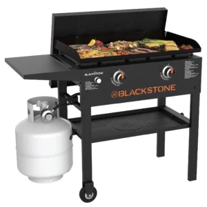 Blackstone 28-inch 2 Burner Omnivore Griddle – Hard Cover Included