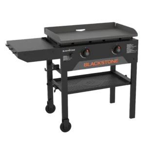 Blackstone Original 2 Burner 28 Propane Omnivore Griddle with Hard Cover
