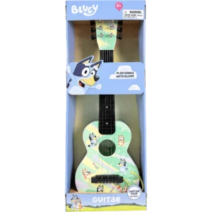 Bluey 20 Inch Guitar with Pick – Musical Toy for Sisters
