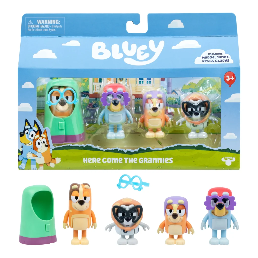 BLUEY 4 PK GRANNIES