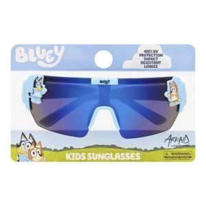 Bluey & Bingo Large Sports Wrap Sunglasses – Fun for Kids