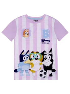 Bluey Girls Short Sleeve Nightgown – Sizes 4-12, Licensed