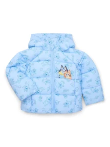 Bluey Toddler Girls Western Jacket with Long Sleeves Sizes 2T 5T
