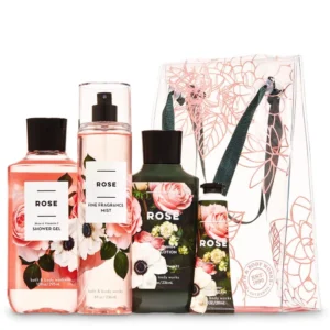 Bodybeau 3-Piece Rose Gel Mist & Lotion Set – Under $11