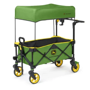 Bright Starts John Deere Pop N Ride Wagon – Interactive Ride-On Toy