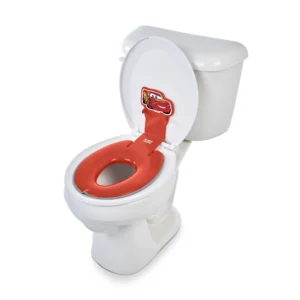 Bright Starts Lightning McQueen Flip & Sit Potty Seat, Red