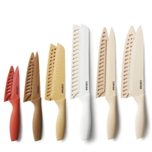 CAROTE 12pc Knife Set – Stainless Steel Kitchen Blades