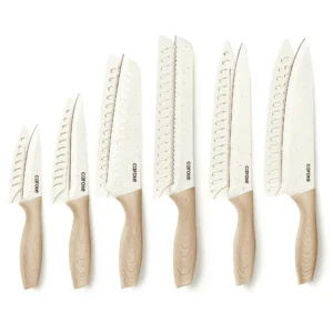 CAROTE 12pc Knife Set – Stainless Steel Kitchen Blades