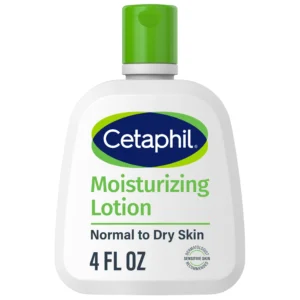Cetaphil Moisturizing Lotion Hydrating Lotion for All Skin Types Sensitive Skin 4 oz