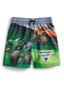 Character Toddler Boy Swim Trunks Hot Wheels Size 12M 5T
