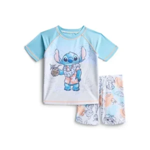 Character Toddler Boys Stitch Rashguard Set – Euro Style for Ages 12M-5T