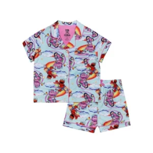 Character Toddler Girl Soft Pajama Coat Set – 2 Piece, 2T-5T