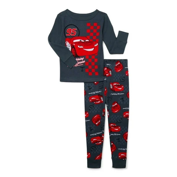Character Toddler Pajama Set 2-Piece – Soft Long Sleeve, Sizes 12M-5T