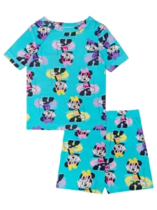 Character Toddler Tee and Shorts Viscose Pajama Set 2 Piece Sizes 12M 5T