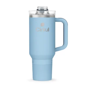 Cirkul 40oz Insulated Tumbler with Straw – Lilac Light Purple