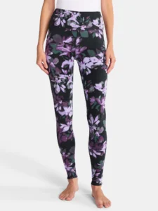 ClimateRight by Cuddl Duds Women’s Plush Base Layer Leggings – Ultra-Warm