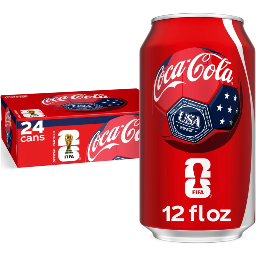 Coca Cola Classic Soda Pop 12 fl oz Cans 24 Pack