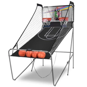 Costway Dual LED Electronic Basketball Arcade Game – 8 Modes, Foldable