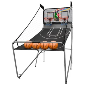 Costway Dual LED Electronic Basketball Arcade Game – 8 Modes, Foldable