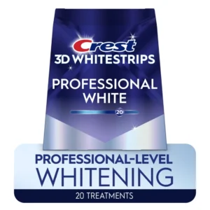 Crest 3D Whitestrips Professional Effects Teeth Whitening Strips Kit 20 Treatments