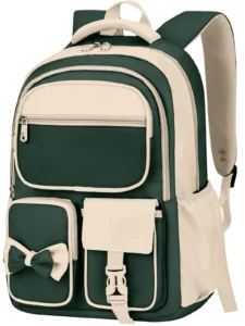 DAKIMOE Fashion Teen School Backpack for College Aesthetic Bookbag for Women