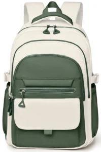 DAKIMOE Fashion Teen School Backpack for College Aesthetic Bookbag for Women