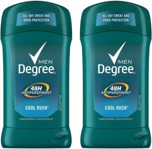 Degree Cool Rush Antiperspirant Deodorant Twin Pack – 72h Odor Shield