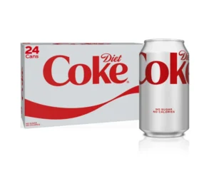 Diet Coke Diet Cola Soda Pop 12 fl oz Cans 24 Pack