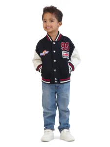 Disney Cars Toddler Boy Bomber Jacket – Sizes 12M-5T