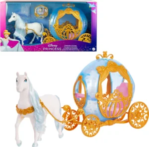 Disney Cinderella Rolling Carriage Horse – Brushable Mane & Tail