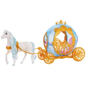 Disney Cinderella Rolling Carriage Horse – Brushable Mane & Tail