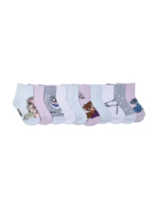 Disney Classics Ankle Socks 2-Pack – Women’s Size 4-10, Comfort Fit