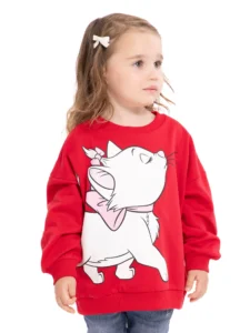 Disney Marie Toddler Girl Long Sleeve Zip Tracksuit – Sizes 12M-5T