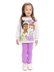 Disney Marie Toddler Girl Long Sleeve Zip Tracksuit – Sizes 12M-5T