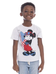 Disney Mickey Mouse Toddler Americana Graphic T-Shirt – 12m-5T