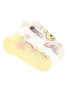 Disney Winnie the Pooh Women s No Show Socks 3 Pack Size 4 10