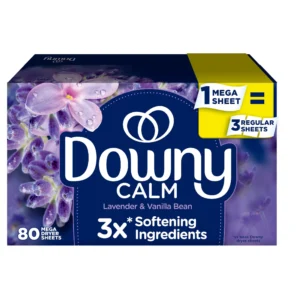Downy Infusions Mega Dryer Sheets – Calm Lavender 80 Count