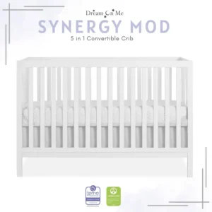 Dream On Me Sustainable Pinewood MOD Crib – Meadow Green