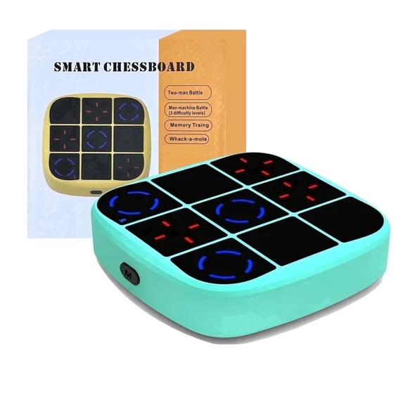 Electronic Tic Tac Toe Game: 4-in-1 Handheld Puzzle Console