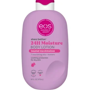 eos Shea Better Toasted Marshmallow Body Lotion – Dry Skin Moisturizer 16oz