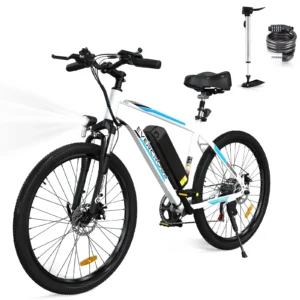 EVERCROSS 500W Electric Bike 26″ – 20MPH, Removable Battery UL2849